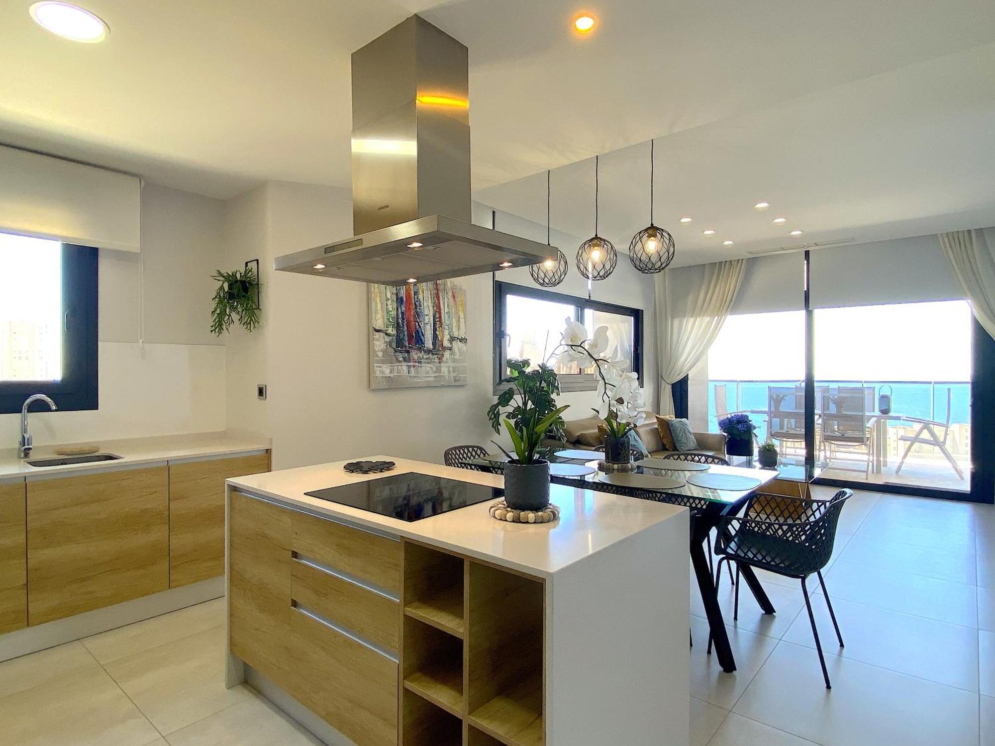 Lujoso Apartament Con Impresionantes Vistas Al Mar Benidorm Ngoại thất bức ảnh
