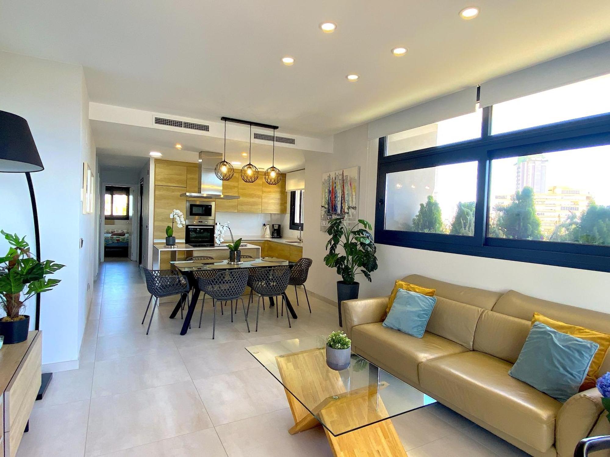 Lujoso Apartament Con Impresionantes Vistas Al Mar Benidorm Ngoại thất bức ảnh