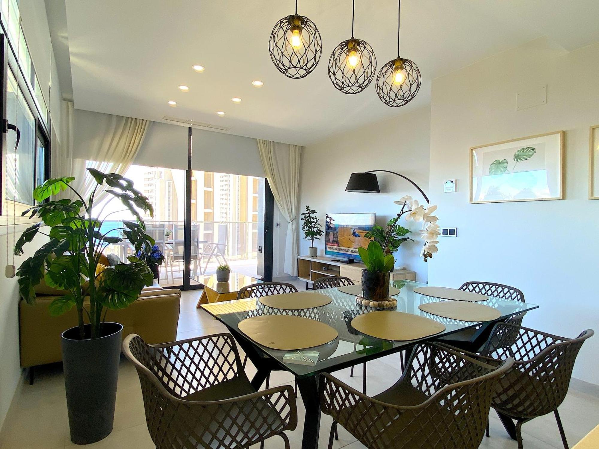 Lujoso Apartament Con Impresionantes Vistas Al Mar Benidorm Ngoại thất bức ảnh