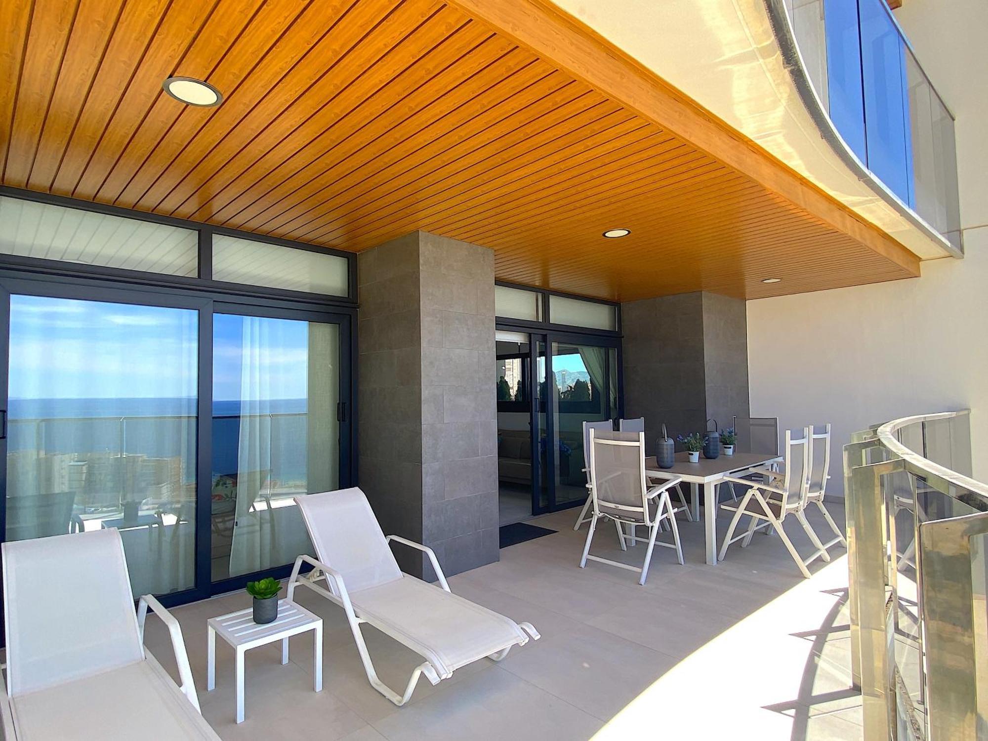 Lujoso Apartament Con Impresionantes Vistas Al Mar Benidorm Ngoại thất bức ảnh
