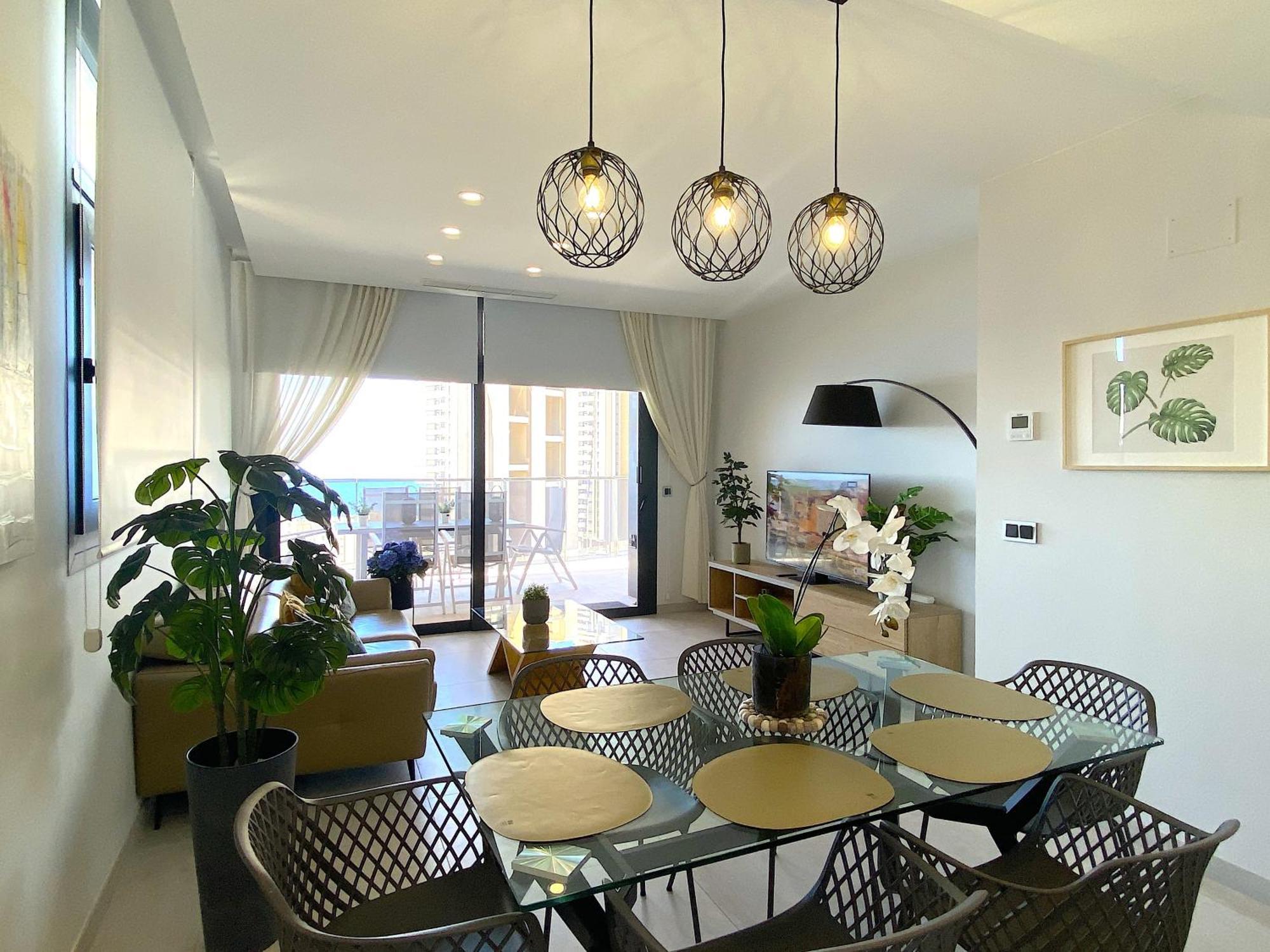 Lujoso Apartament Con Impresionantes Vistas Al Mar Benidorm Ngoại thất bức ảnh